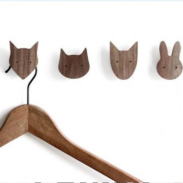

design boys girls kids room wooden pillow on wall decorative behind door in children's room hanger hook