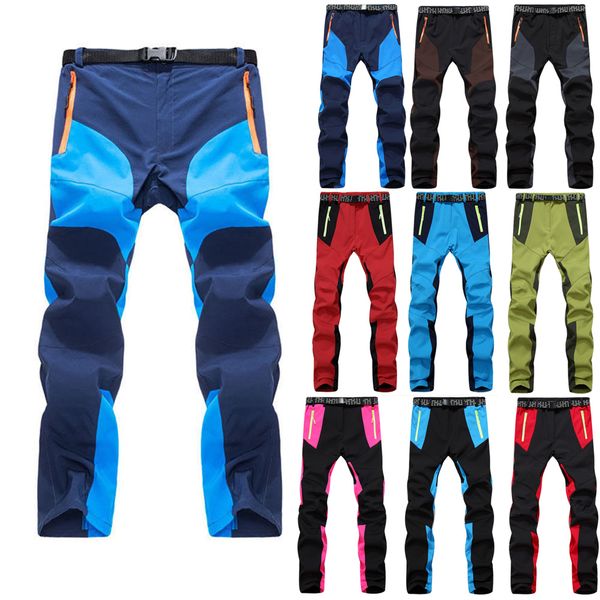 

man winter skiing pants -30 degree waterproof camping outdoor women hiking pants climbing fishing softshell trouser