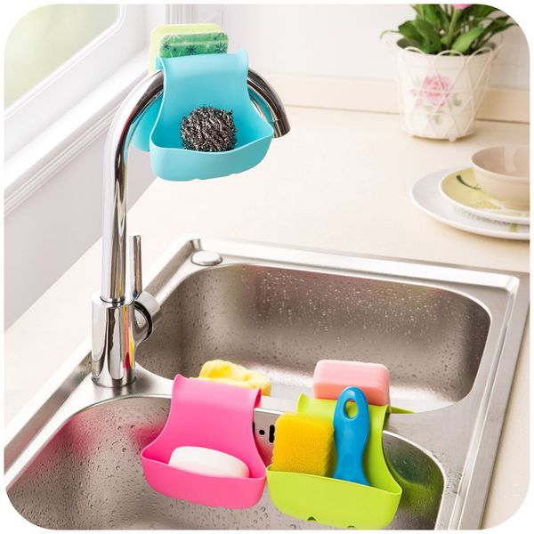 2019 New Creative Double Sink Caddy Saddle Style Kitchen Organizer Storage Holders Racks Hanging Drain Basket From Kids Show 1 06