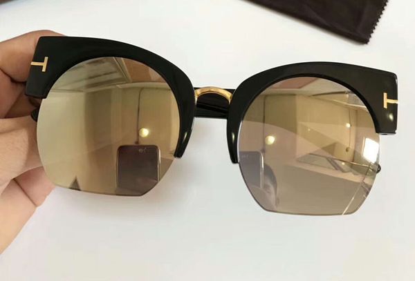 

women dakota tf 552 shiny black plastic sunglasses light grey gradient sunglasses with original case, White;black