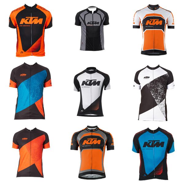

KTM team Джерси с короткими рукавами для велоспорта