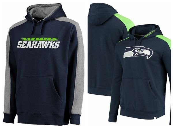 

Линия Сиэтл Сихокс про Уэствью фанатики пуловер фирменных культовый балахон ВМФ