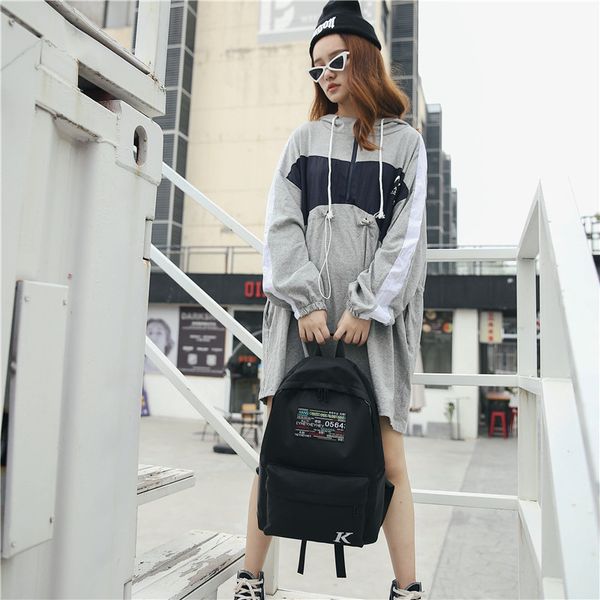 

the new 2018 han edition student bags original sufeng leisure trend two large capacity backpack backpack joker