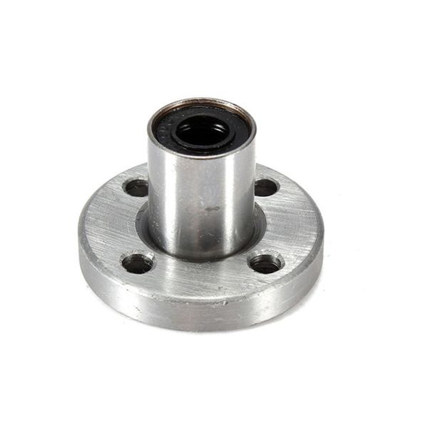 

1pc lmf6uu 6mm round flange linear ball bearing linear motion bearing cnc part