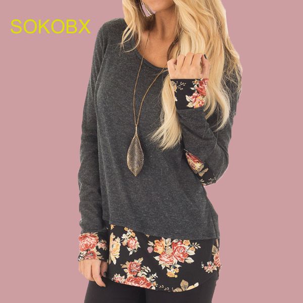 

sokobx winter pregnant maternity floral knitted t-shirt pregnancy t shirt clothing long sleeve maternity clothes for women, White