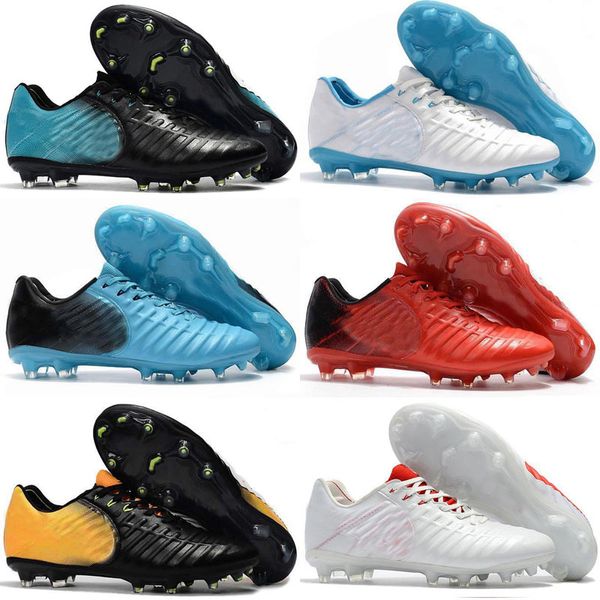 2019 Cheap Mens Low Ankle Football Boots Tiempo Legend Vii Fg