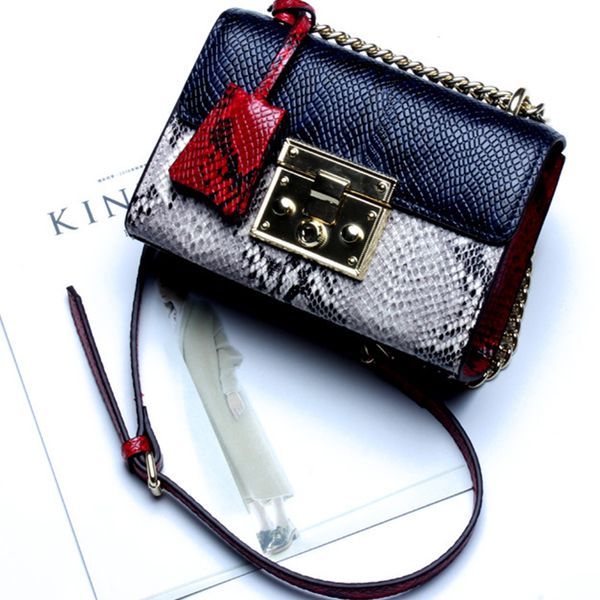 

brand designer handbags women luxury bags lady genuine leather handbag serpentine bags purse shoulder tote crossbody bag female l7004