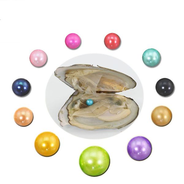 

Akoya Pearl Oyster 2018 Рулонные 6-7мм 25 смешивания цвета пресной воды натуральный культивир