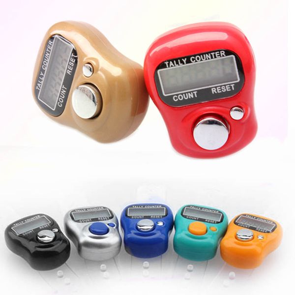 

electronic digital counter lcd portable hand operated tally for kitchen random color ys-buy