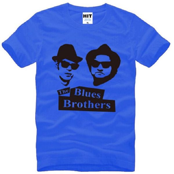 

the blues brothers jake and elwood printed t shirt men summer cotton o-neck short sleeve men's t shirt movie music men tee shirt, White;black