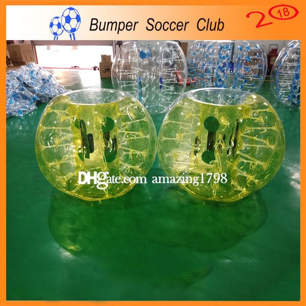Kostenloser Versand! Neupreis! Günstiger 1 m Zorb-Ball, menschlicher Blasen-Fußballanzug, aufblasbarer Stoßball für Kinder
