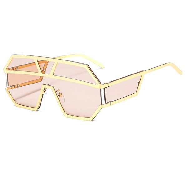 Aloz MICC Nuovo One Piece Lens Occhiali da sole donne oversize SQUARE Occhiali Da Sole 2019