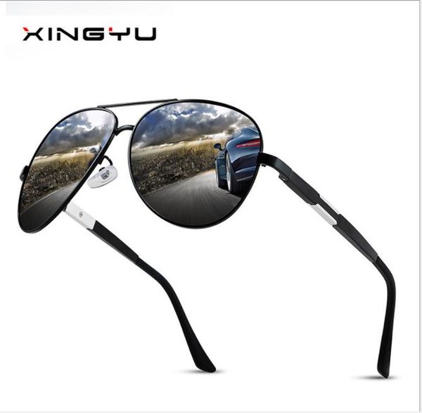 

men's polarized sunglasses, toads, driving glasses, outdoor glasses, aluminum and magnesium, White;black