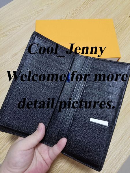 

Длинный кошелек мода новый классический дизайнер мужчины кошелек визитница пост