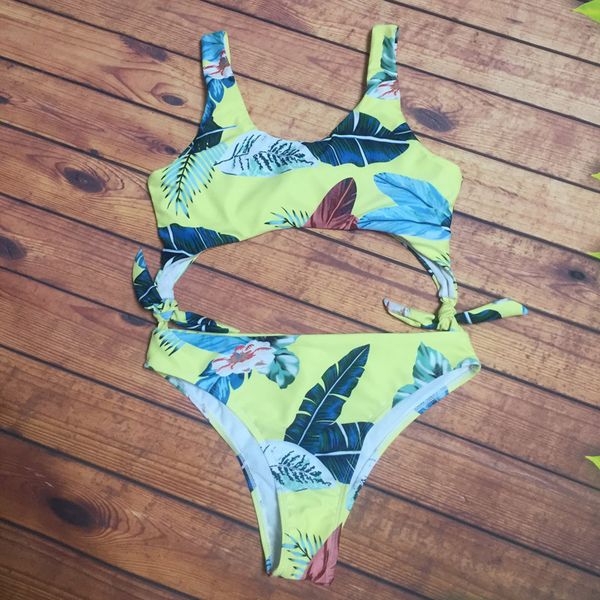 

beachwear 2018 backless swim wear bathing suit woman swimming monokini jumpsuit bodysuits women printed swimwear one piece swimsuit
