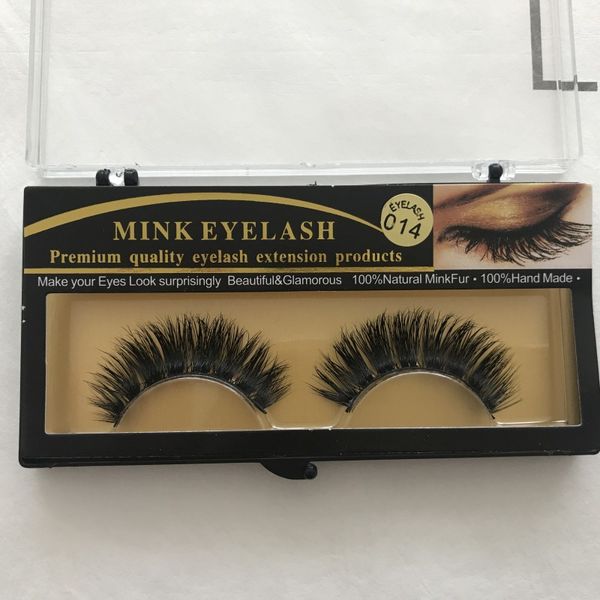 

3d mink false eyelashes style selectable real handmade full strip lashes natural long thick eyelash extensions