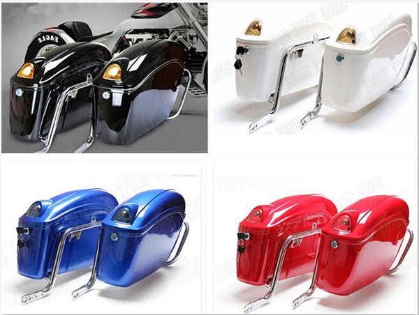 

хвост мотоцикла жесткий saddlebag магистральные сумки багажа легкорельсового кронштейн для boulevard c50 воласия 800 c90 m109r c109 m50
