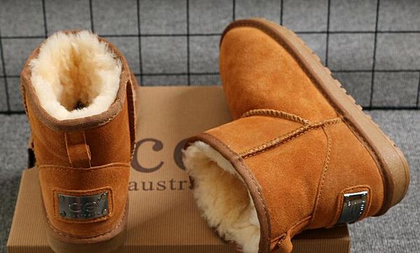 

58544 мини зима женщины снегоступы мода высокое качество натуральная замша Австрал