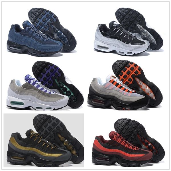 

Air port 95 running hoe hight quality air port men black men athletic walking tenni hoe grey man training neaker