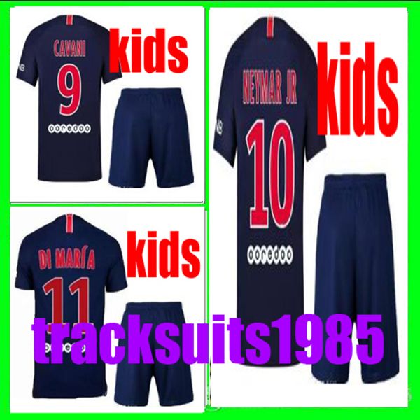 

Rugby 2018 2019 kid jer ey mbappe neymar jr cavani verratti dani alve 18 19 home jer ey child teen, Black;gray