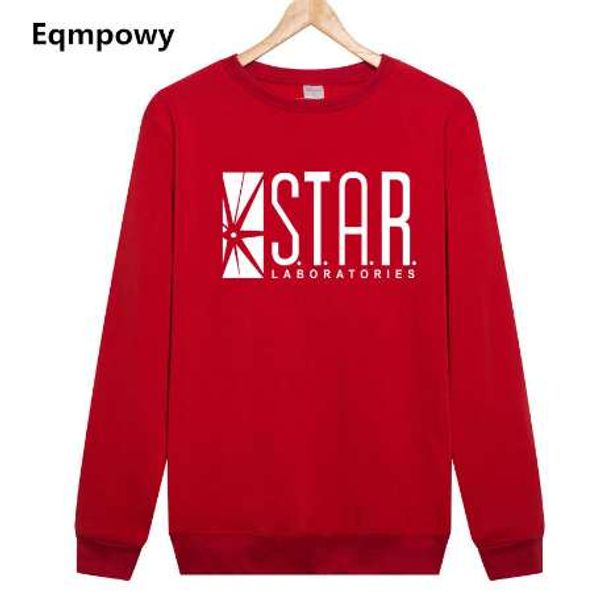

eqmpowy flash barry allen star lab labs black color mens sweatshirt men novelty hoodies pullover 2017 male clothes arrow friend