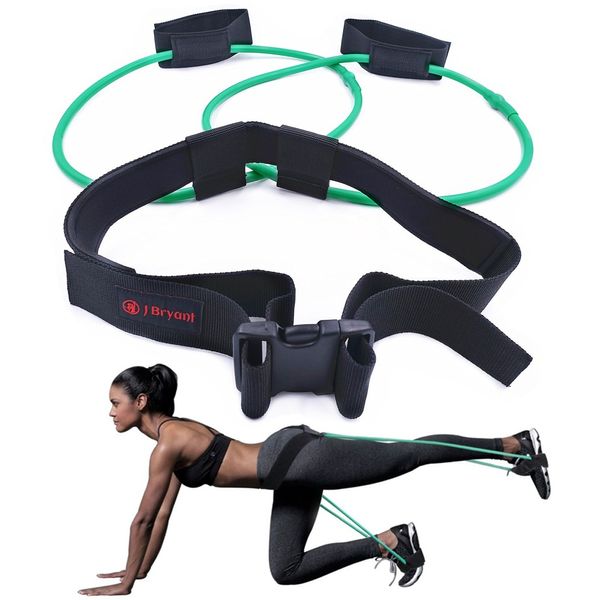 

booty resistance bands set beauty booty fitness workout legs and butt muscles training with adjustable waist belt and carry bag