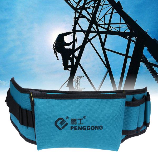 

multi-functional belt tool bag bolsa electrician waterproof oxford tools kit pockets storage bag herramientas para electricistas