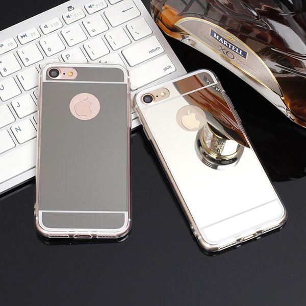 

electroplating for iphone x case mirror acrylic rear back tpu frame designer briefcase hybrid for samsung galaxy s7 edge case