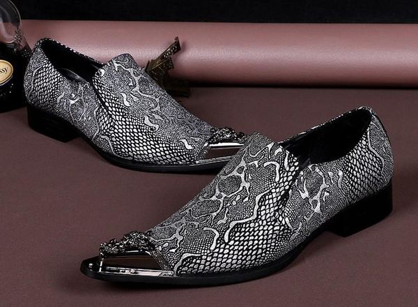 2018 Scarpe eleganti da lavoro formali italiane in vera pelle Scarpe da sposa da uomo per uomo Scarpe slip on in pelle fatte a mano da uomo 38-46