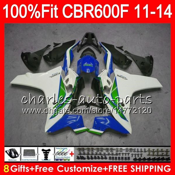 Corpo iniezione per HONDA CBR600 F4i CBR 600 F 2011 2012 2013 2014 115HM.58 in vendita blu CBR600F4i CBR600 F 600F CBR600F 11 12 13 14 Carenatura