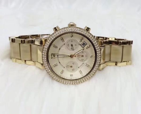 

watch, waterproof favorite shipping gold quartz watch, rhinestone + diamond retail and 5632 wholesale lady's fashion xsqet, Slivery;brown