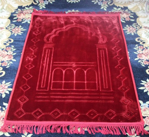 

large thicken soft flannel prayer blanket mashaallah travelling islamic muslim prayer mat/ rug/ carpet salat musallah 80*125cm