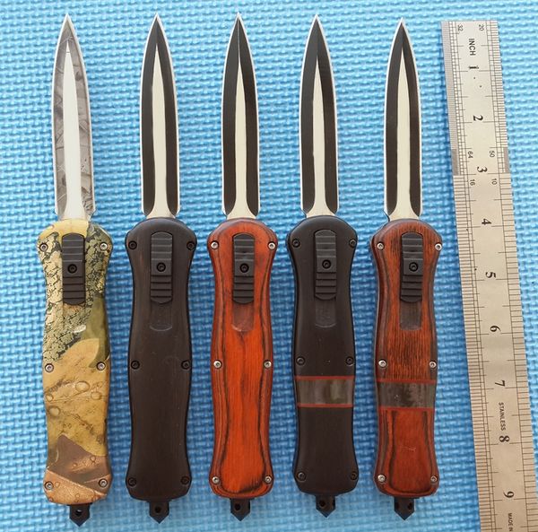 

BM 3300 3310BK 166 616 Double action Tactical knife Double edge spear-point blade 440 Blade Plain A019 A016 A021 knives w/ box