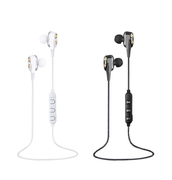 

in-ear double-motion bluetooth headset hifi earphone bass headphone