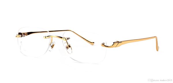 

Luxury gold ilver rimle frame buffalo horn gla e clear green len e vintage ungla e for men woemn
