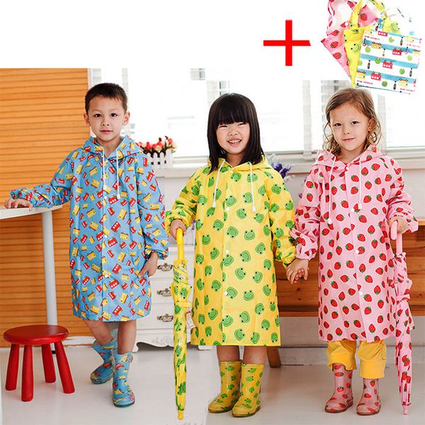 

children raincoat kids cute capa de chuva infantil waterproof japan rain coat cover poncho rainwear hooded jaqueta impermeable