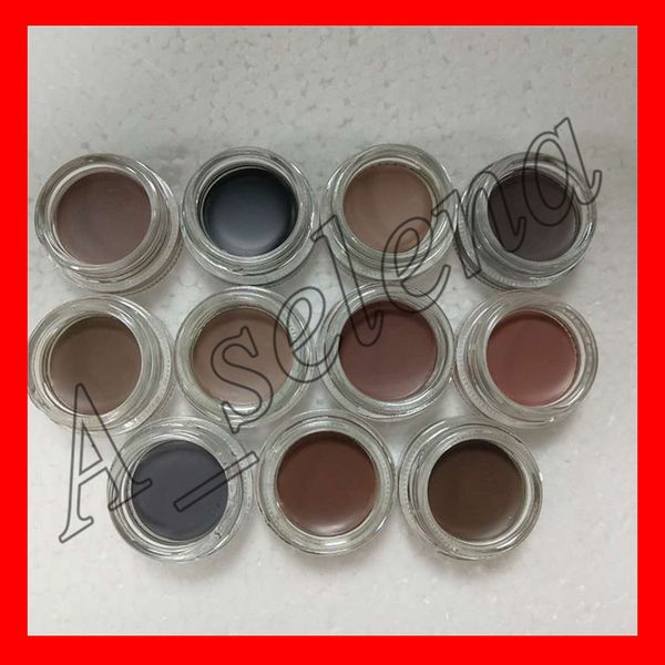 

2017 new eyebrow cream pomade eyebrow enhancers makeup eyebrow 11 colors with retail package dhl free