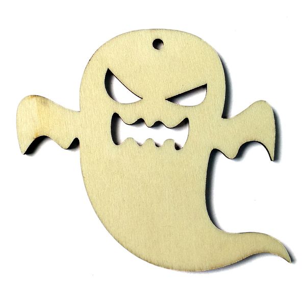 

diy wooden halloween decorations hanging pendant wooden witch spider ghost black cat bat festival christmas decor