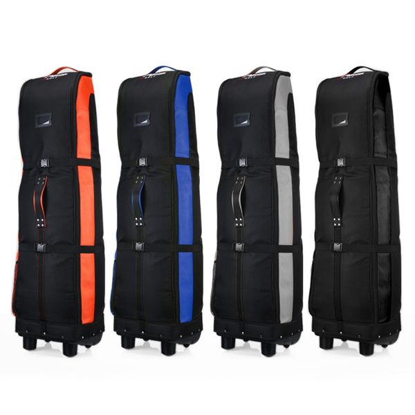 

pgm brand golf aviation bag foldable nylon large capacity golf bag practical airplane travel bags with wheels d0065