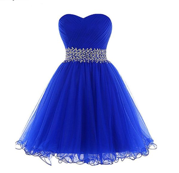 

Royal Blue Sequined Short Prom Dress Sexy Formal Party Gown Beading Mint Green Prom Dresses Black Elegant Girl Women Dress