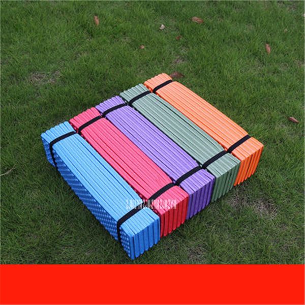 

190*57*2cm inflatable camping mat seat foam eva mats folding portable outdoor beach moistureproof mattress pad slot yoga ey4001