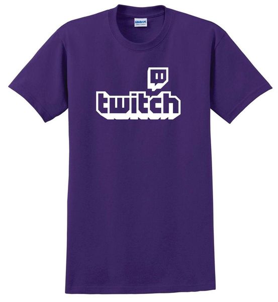 

Твич ТВ геймерские потокового тяжелый хлопок t-рубашка размер:маленький -ХХL