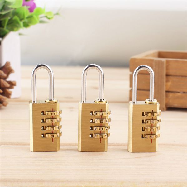 

4 digit dial bra pa word code lock mini combination uitca e luggage bag metal padlock for chool gym port locker toolbox ca e