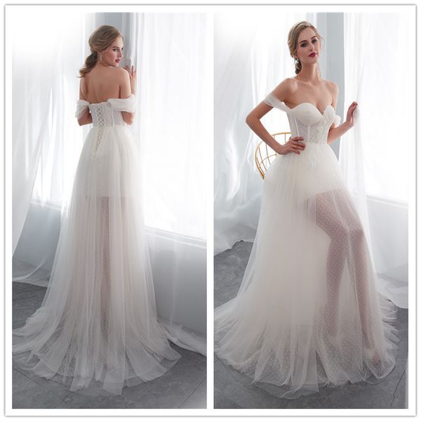 wedding dress beach boho