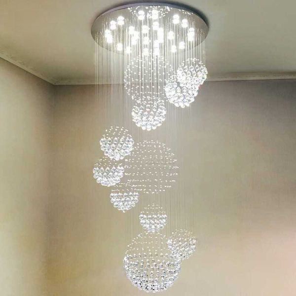 

modern led 3 brightness k9 crystal chandeliers chrome stainless steel ceiling lights fixture lamp chandelier pendant lights with led bulbs