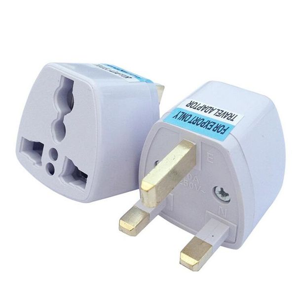

universal eu us au to uk ac travel power plug charger adapter converter travel fast shipping