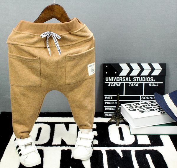 

children boys tracksuits kids casual sport pants boys spring autumn trousers harem pants cross-pants baby clothes joggers, Blue