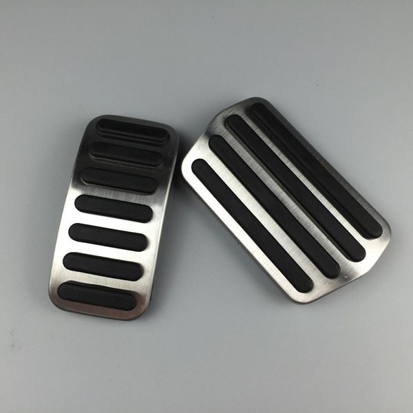 Liga de alumínio Accelerator Pedal de travamento 2 pcs para VOLVO V40 2013-18 / XC40 Acessórios Interior do Carro