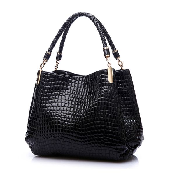 

2018 Designer Handbag Women Leather Handbags Alligator Shoulder Bags High Quality Hand Bag Bolsas Feminina Womens Bag Sac A Main