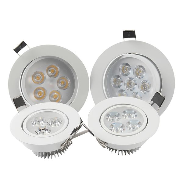 Led Downlights 3w 5w 7w 9w 12w Degree Bright Dimmable Light Bulb